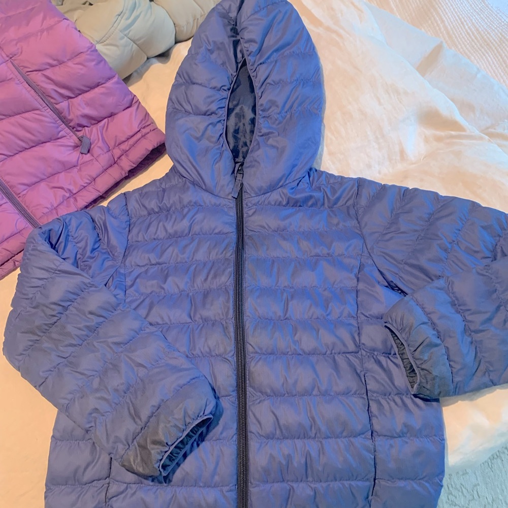 Uniqlo lightweight puffer.